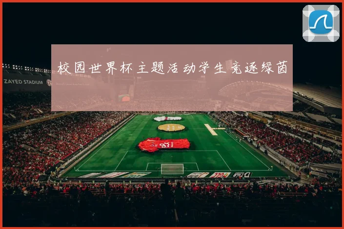 校园世界杯主题活动学生竞逐绿茵