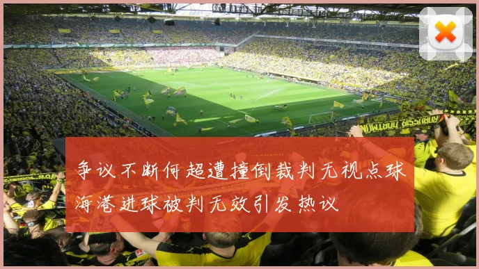 争议不断何超遭撞倒裁判无视点球海港进球被判无效引发热议