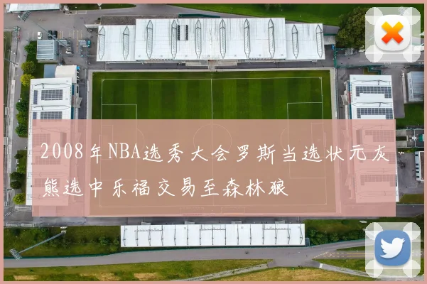 2008年NBA选秀大会罗斯当选状元灰熊选中乐福交易至森林狼