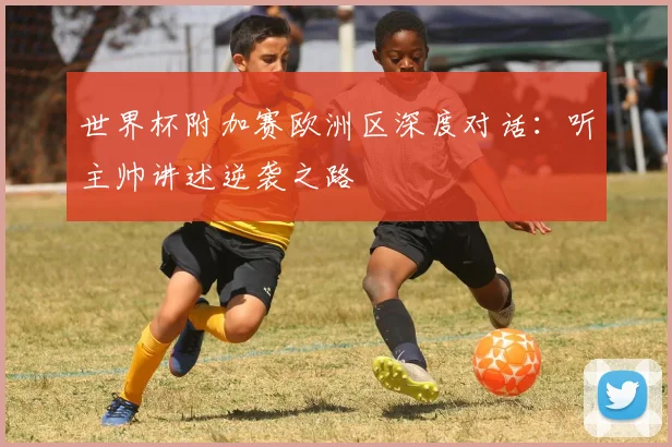 世界杯附加赛欧洲区深度对话：听主帅讲述逆袭之路